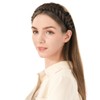BOBIYA Wide Braided Headband with Teeth Braid Headbands With Teeth