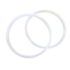 Twin Pack: Two (2) GJS Gourmet Replacement Silicone Gasket/Pressure Sealing