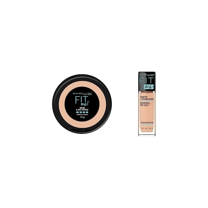 Maybelline Super Natural Polvo Compacto Matte, 130 Buff Beige, 12