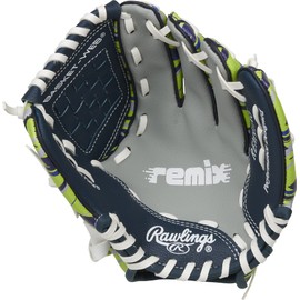 Rawlings | REMIX T-Ball & Youth Baseball Glove | Right Hand Throw | 9" | Green
