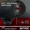 Gaooger MX65P1 Midrange Loudspeaker 6.5" Red Dust Cap, 200W Max,