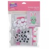 Bunny Egg Craft Kit for Easter - Makes 12
