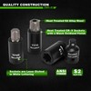 TecoTek 67-Piece Master Torx Bit Socket and External Torx Socket