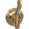 Top Knobs TK1061 Hooks Double Robe Hook - Honey Bronze