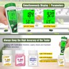 EZTOCH Hydroponic pH EC Meter, Water pH TDS PPM Meter