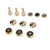 Trumpet Valve Finger Button Metal and Abalone Shell Trumpet Valve