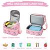 Bolsa de almuerzo para niñas, Kasqo Mini Bolsa Térmica Aislada