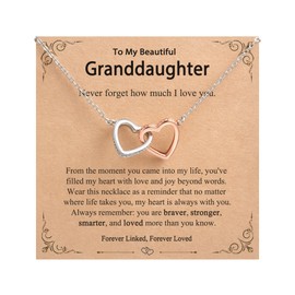 Tarsus Granddaughter Gifts from Grandma, Granddaughter Necklace Jewelry