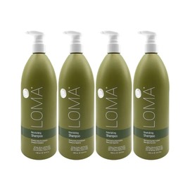 LOMA Roman Nourishing Shampoo 1000ml (1L) x 4 bottles Hb / LOMA 로마 너리싱 샴푸 1000ml (1L) x 4통 Hb