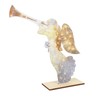 LED Angel Garden Decoration Luminous Acrylic Angel Ornament for Garden