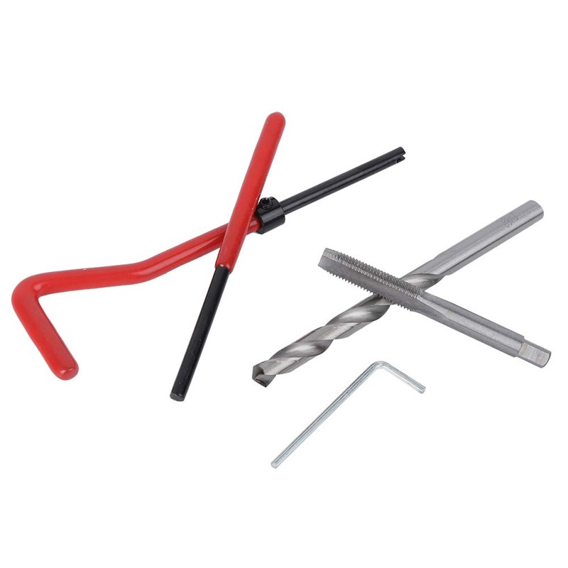 Thread Repair Kit, M7 Thread Repair Insert Kit Helicoil Insert