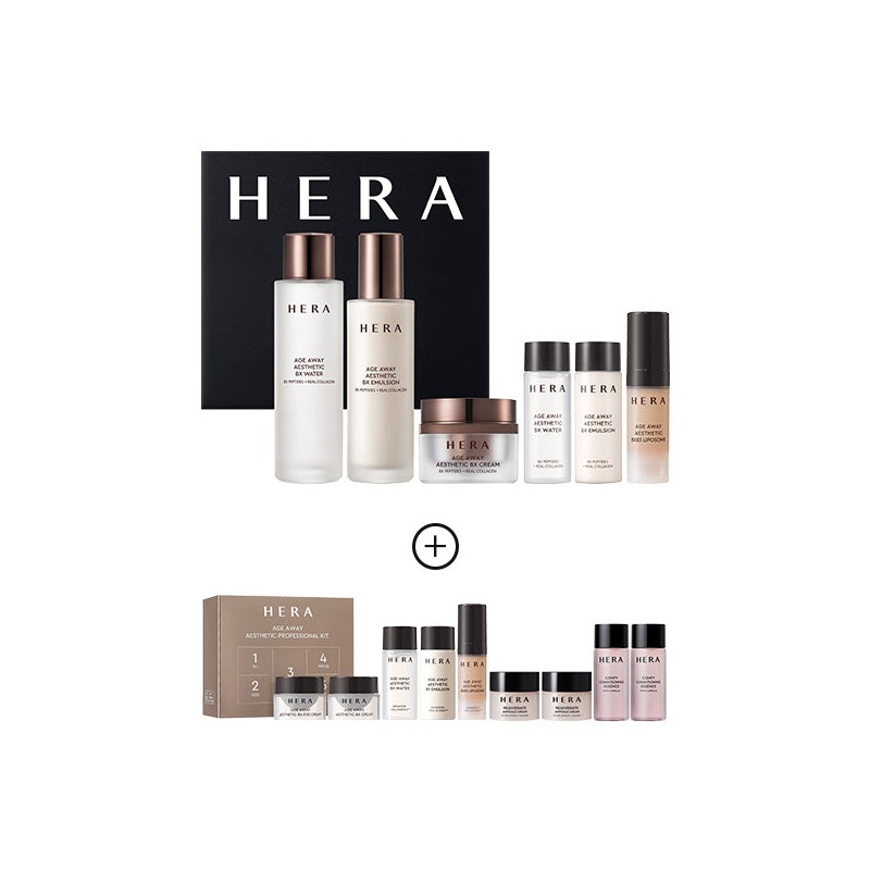 HERA Age Away Aesthetic Skincare Set (Water & Emulsion &