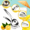 TEZZ Premium Lemon Squeezer, Large Heavy Duty Handhelp Juicer for