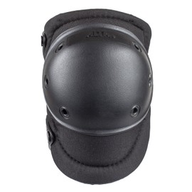 ALTA 50923.00 AltaPRO S Knee Protector Pad, Black Cordura Nylon Fabric, AltaLOK Fastening, Flexible Cap, Round, Black