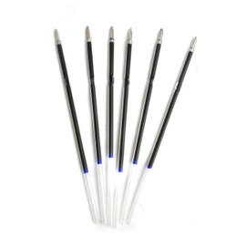 haus & garten 10 x Ballpoint Pen Refills Blue