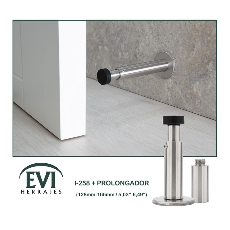 EVI Herrajes | Extension for Wall Stop I-258 | Add