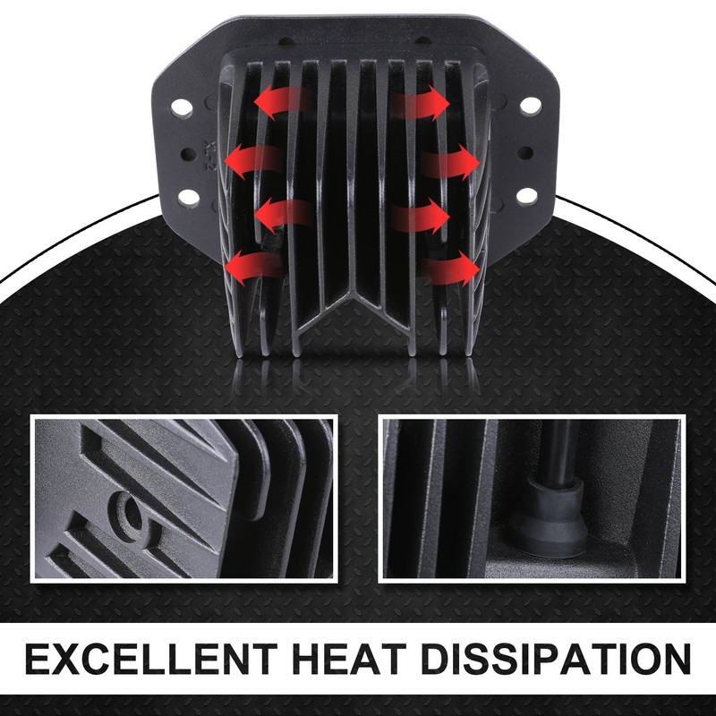 Flush Mount LED Pods, Auto Power Plus 2pcs 80W Flush