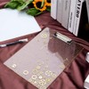 DIYBravo Clip Clipboard Folder A4 Clip File Handmade Epoxy Resin