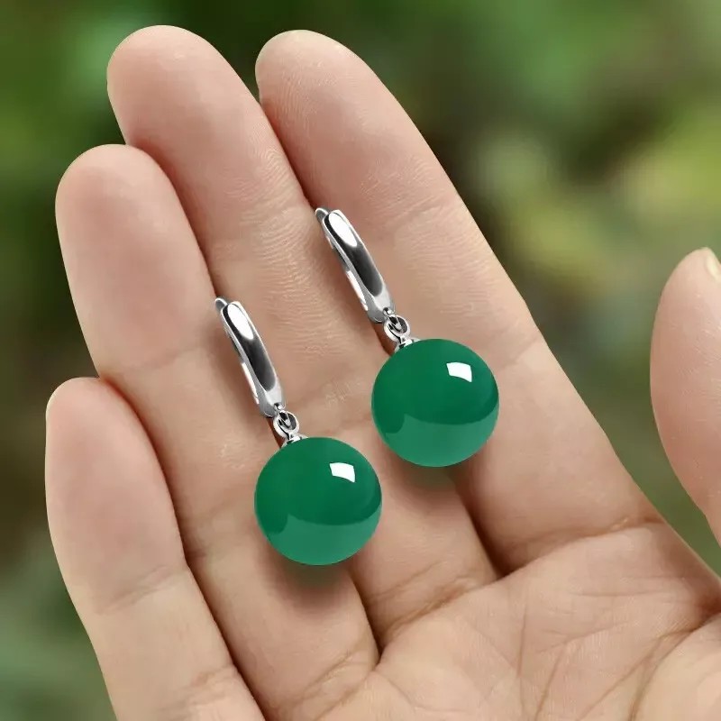 Dragon Ball Potaras Fusion Goku Aretes Perforación Verde E