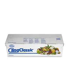 SealWrap 30540200 Cling Classic ZipSafe Plastic Wrap, 12" Wide by 2000' Length, PVC, Clear