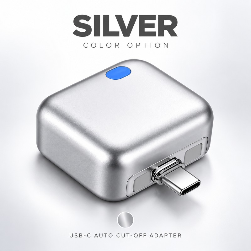 140W USB-C Auto-Disconnect Charging Adapter for Type-C Devices – Full-Charge