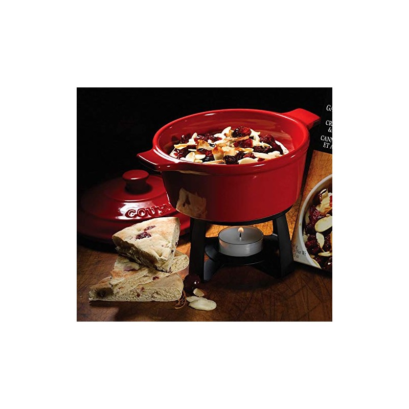 Gourmet du Village, Caquelon Pour Brie - 2 Piece Ceramic