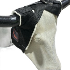 Cowboy Mafia Figure 8 Team Roping Steer Horn Wraps! Black by Cowboy Mafia