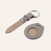 COGURE COPAT-K Charm Keychain, AirTag Case, Genuine Leather, Air Tag