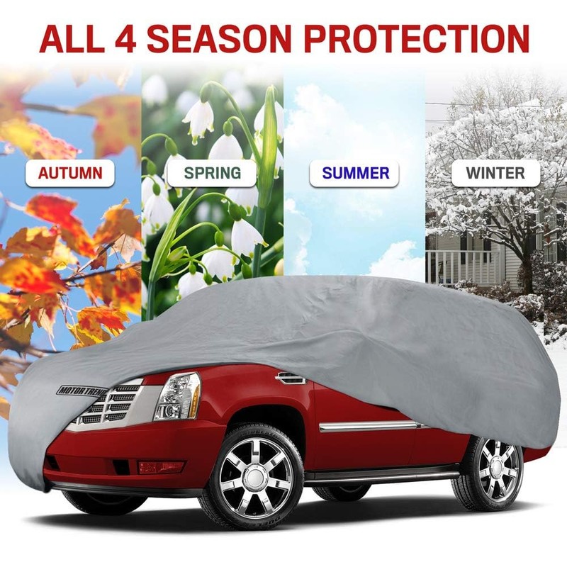 Motor Trend 4-Layer 4-Season Auto (Waterproof Outdoor UV Protection for