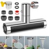 Tap Attachment Swivelling, Tap Extension, Aerators for Taps, Multifunctional 4