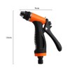 High Pressure Water Spray Gun Copper Nozzle Garden with 20ft