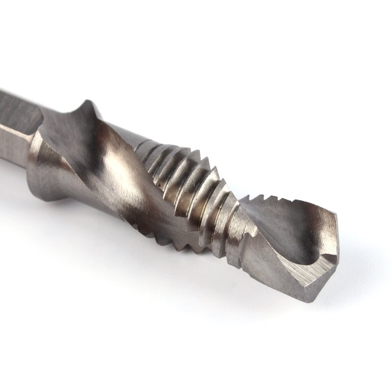 Hexagonal Tap, M410 HSS 1/4 Inch Hex Shank Drill Screw