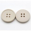 6 Pcs Resin Buttons 4 Holes Round Buttons for Coats,