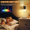 SCNNC Dimmable LED Night Light, 2 Pack Night Lights Plug