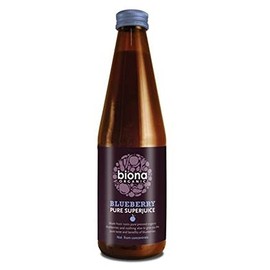 Biona Organic Pure Blueberry Juice 330ml (Case of 6)