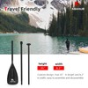 Abahub SUP Paddles - 3 Piece Adjustable Stand up Paddle