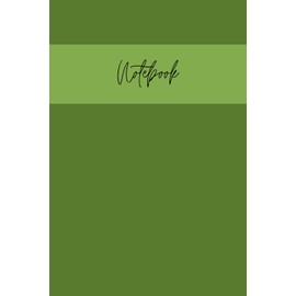 Paperback ruled notebook journal: Classic, blank date header. 160 pages. 6x9in