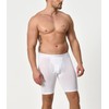 Comfneat Men's 9" Long Leg Cotton Boxer Briefs Stretchy Comfy
