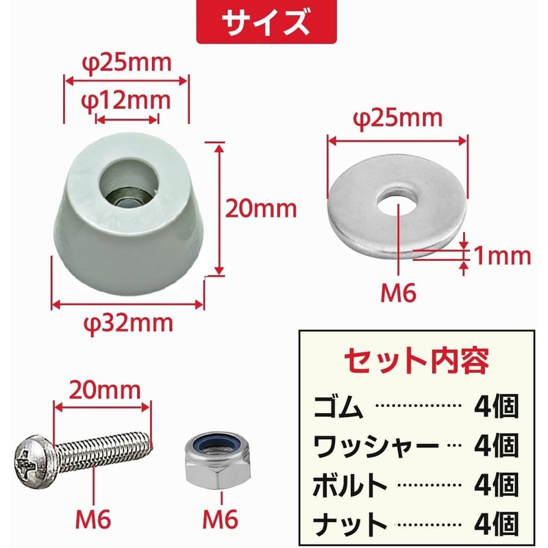 FJmark Light Tiger Aori Rubber Door Stop Rubber Guard Set