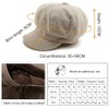 Comhats Winter Hats Womens Newsboy Cap Ladies Wool Peaked Beret