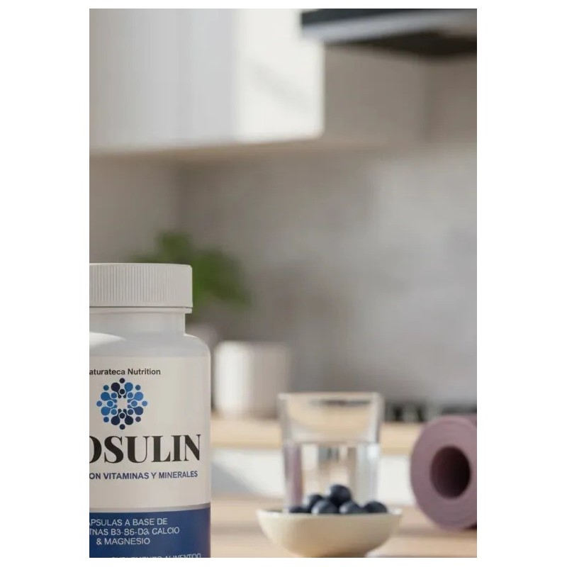 Biosulin 1 frasco con 60 cápsulas Vitaminas y más