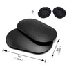 Techson Dual Sided Exercise Sliders (2-Pack) - Versatile Gliding Discs