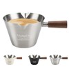 Mongdio Espresso Measuring Cup, Stainless Steel Espresso Shot Cups with