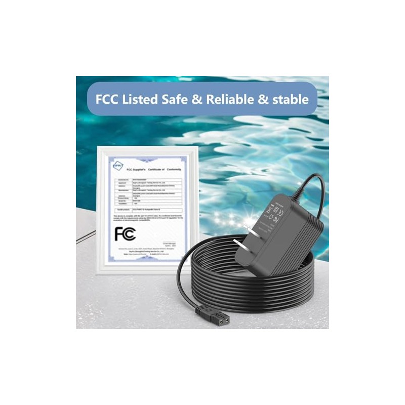 Replacement Charger for Ofuzzi Cyber Robotic Pool Cleaners