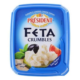 Generic President Feta Crumbled Cheese 680 g / 1.5 lb
