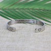 JoycuFF for Mom Mother from Daughter Mon Bracelets Encouragement Cuff
