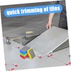 VILLFUL 4pcs Hand Polishing Pads Sanding Blocks for Ceramic Tile