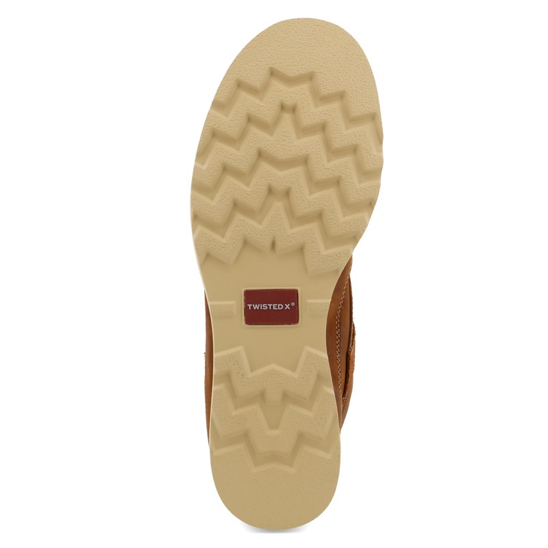 Twisted X Men's 4" Wedge Sole Boot, Round Toe, Oiled