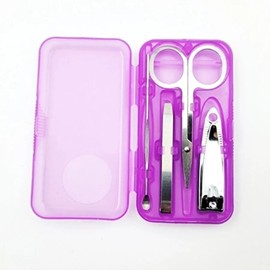 Portable 4-piece set nail care nail clippers-WFI0MZI / 휴대용 4종 세트 네일케어 손톱깍이-WFI0MZI