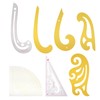 7pcs Sewing Rulers Kit French Curve Drafting Drawing Template Straight